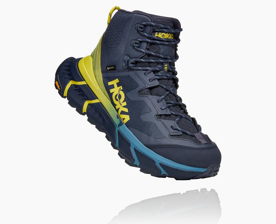 Pánske Turistická Obuv Hoka Vypredaj - Tennine Hike Gore-Tex - Modre 78012-HOFY